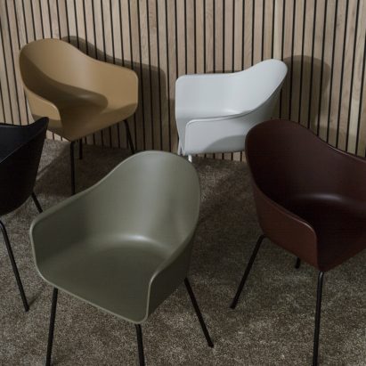 Norm Architects designs minimal chair for Menu’s co-working space