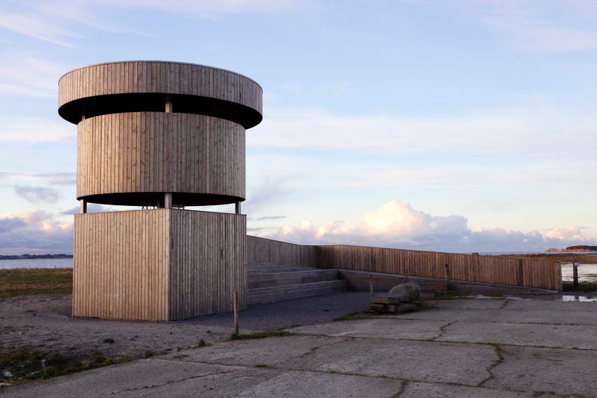 Herdla Birdwatching Tower by LJB Arkitektur