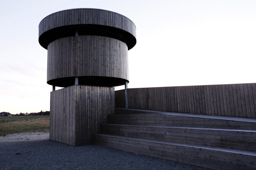 Herdla Birdwatching Tower by LJB Arkitektur