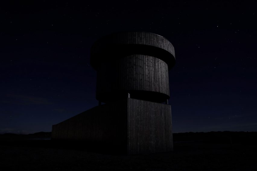 Herdla Birdwatching Tower by LJB Arkitektur