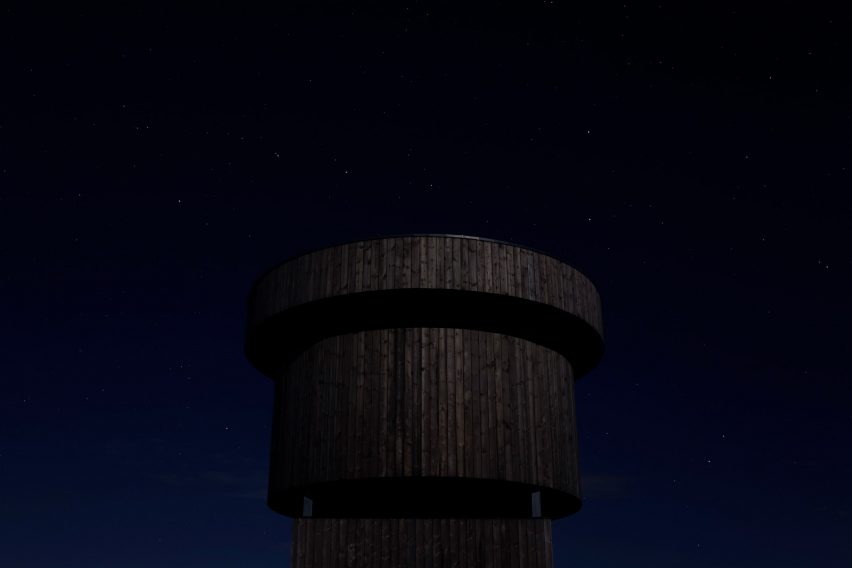 Herdla Birdwatching Tower by LJB Arkitektur