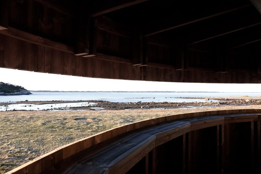 Herdla Birdwatching Tower by LJB Arkitektur