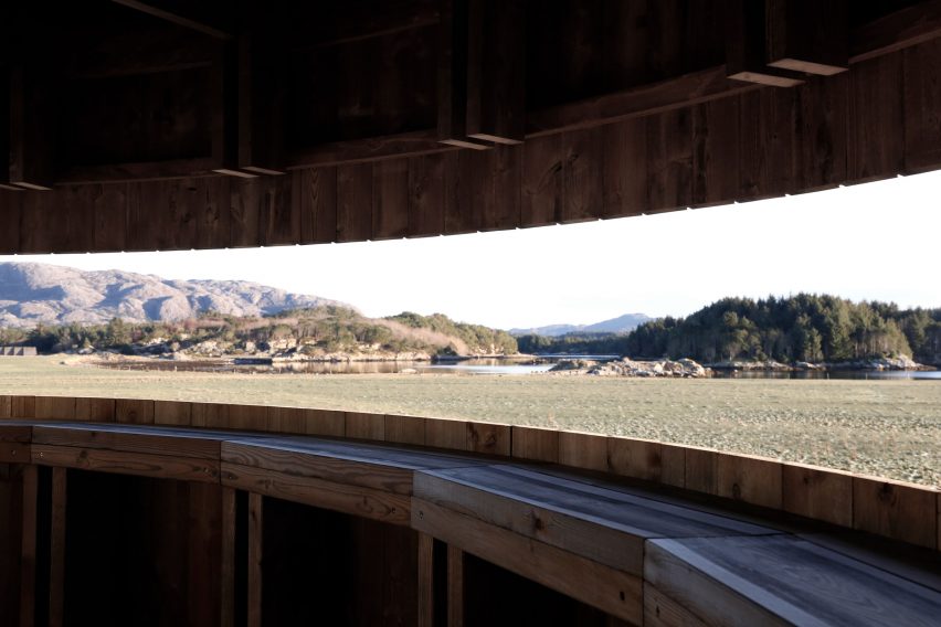 Herdla Birdwatching Tower by LJB Arkitektur