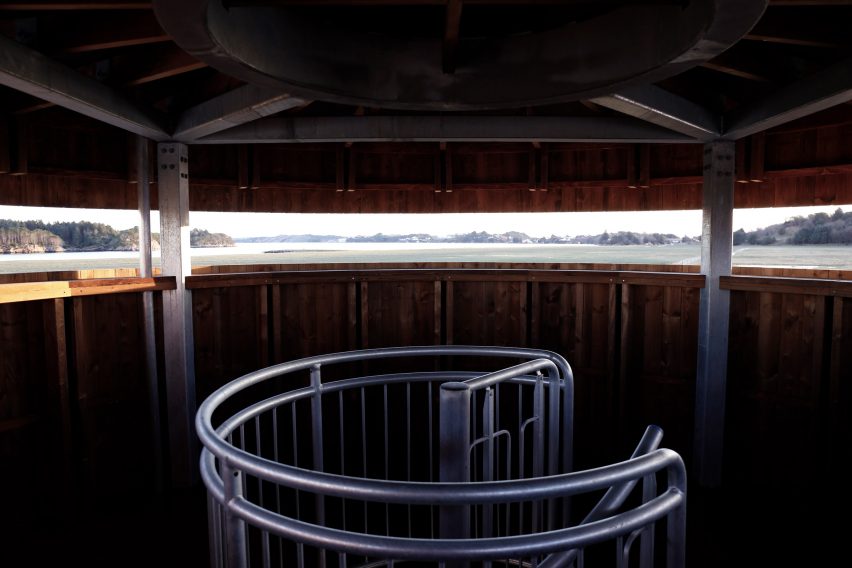 Herdla Birdwatching Tower by LJB Arkitektur