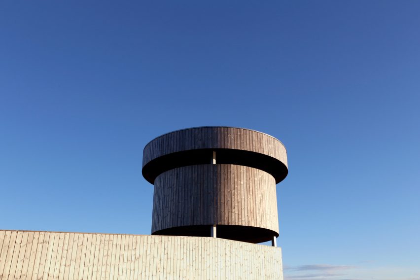 Herdla Birdwatching Tower by LJB Arkitektur