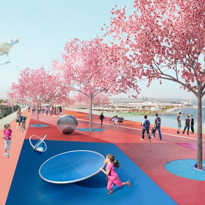 BIG unveils scheme to protect San Francisco creek from flooding