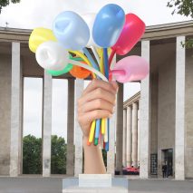 Paris artists dismiss Jeff Koons’ terror attack memorial as “product placement”
