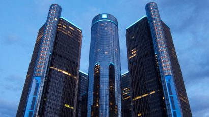 GM Renaissance Center Detroit by John Portman