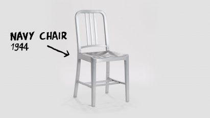 Navy Chair by Emeco