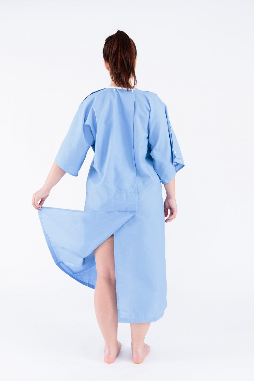 Kimono patient gowns by Care+Wear