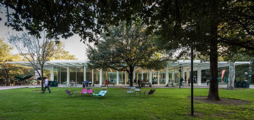 Monterrey Tec library and pavilion by Sasaki