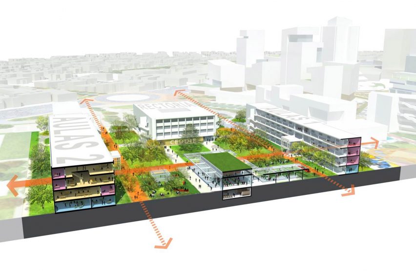 Monterrey Tec library and pavilion by Sasaki