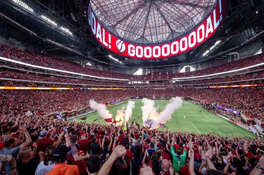 Mercedes-Benz Stadium by HOK