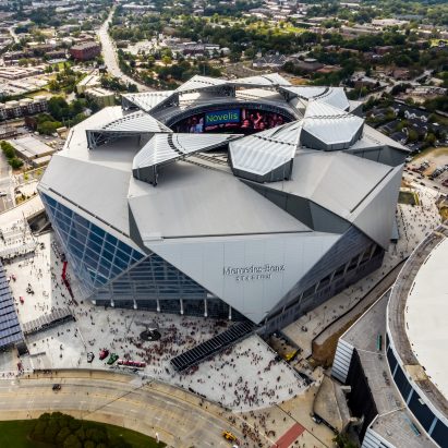 Mercedes-Benz Stadium by HOK, Atlanta, Georgia