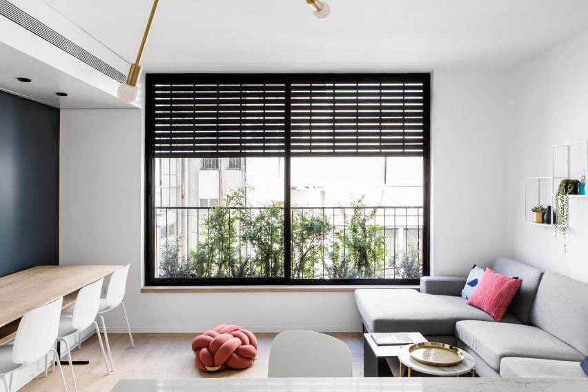 Maayan Zusman designs interior in a Tel Aviv microhome