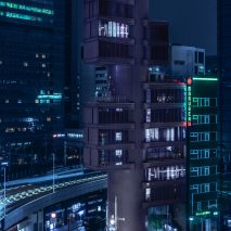 Blade Runner-style photographs capture Tokyo’s infrastructure
