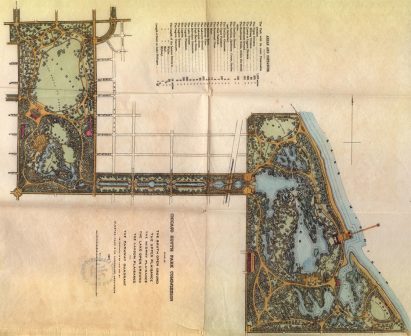 Olmsted and Vaux's plan for Chicago's South Park system