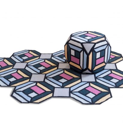 Front designs modular rugs that can be folded up into furniture