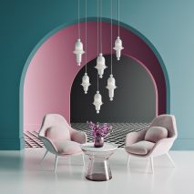 Siren lamps by Preciosa x Dima Loginoff