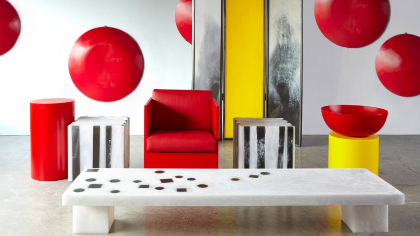 Martha Sturdy uses resin to create bold, blocky furniture