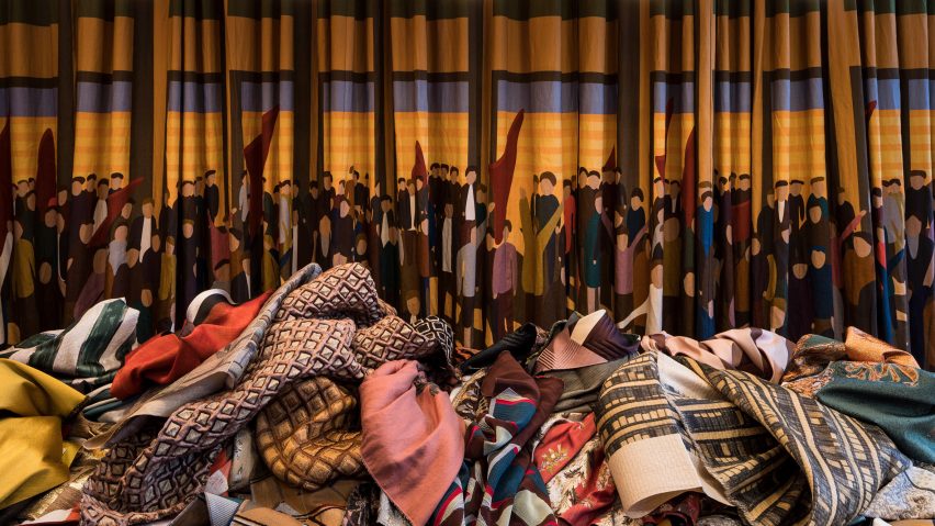 Dimore Studio’s opulent textile collection takes over Paris storefront