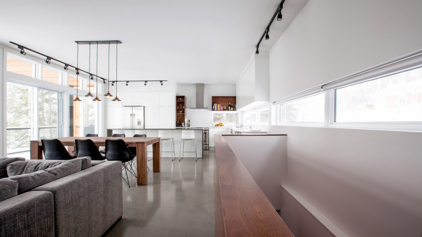 Ski lodge by Kl.tz Design and DKA Architecte