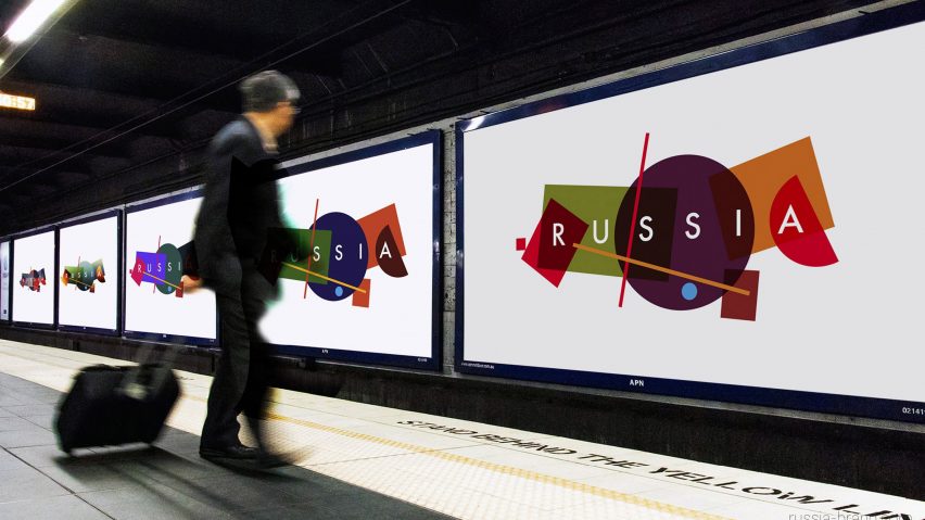 Russian tourist board unveils new visual identity inspired by suprematist art