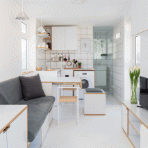 Shoe Box Apartment by Elie Metn