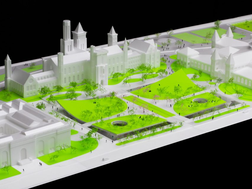 Smithsonian Campus by BIG