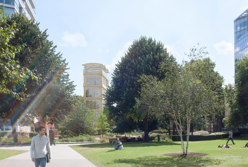 Shigeru Ban to build “pagoda in the park” as his first UK building