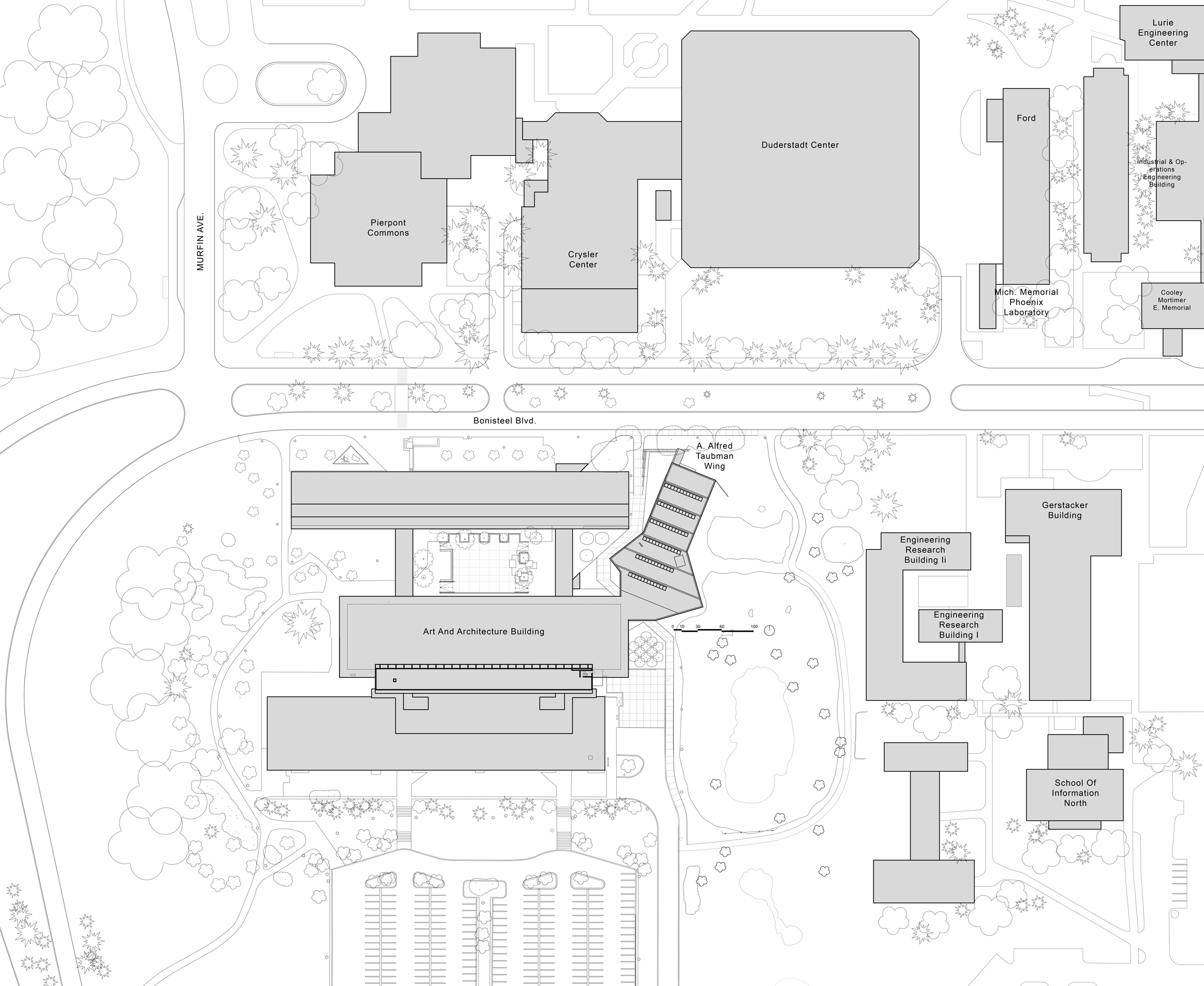 Taubman College by Preston Scott Cohen