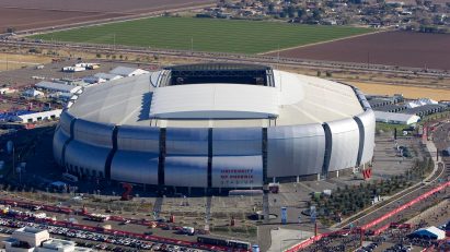 University of Phoenix Stadium by Peter Eisenman, Glendale, Arizona