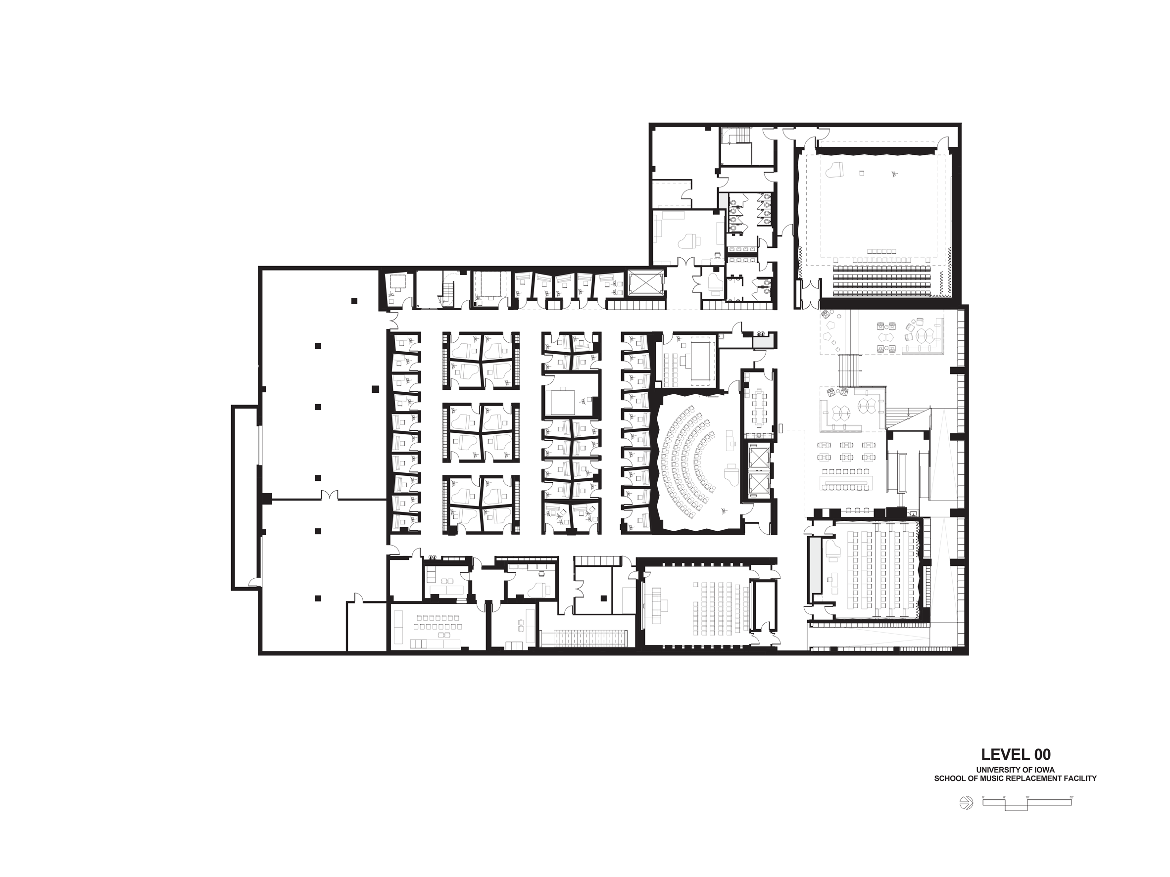 Voxman Music Building by LMN