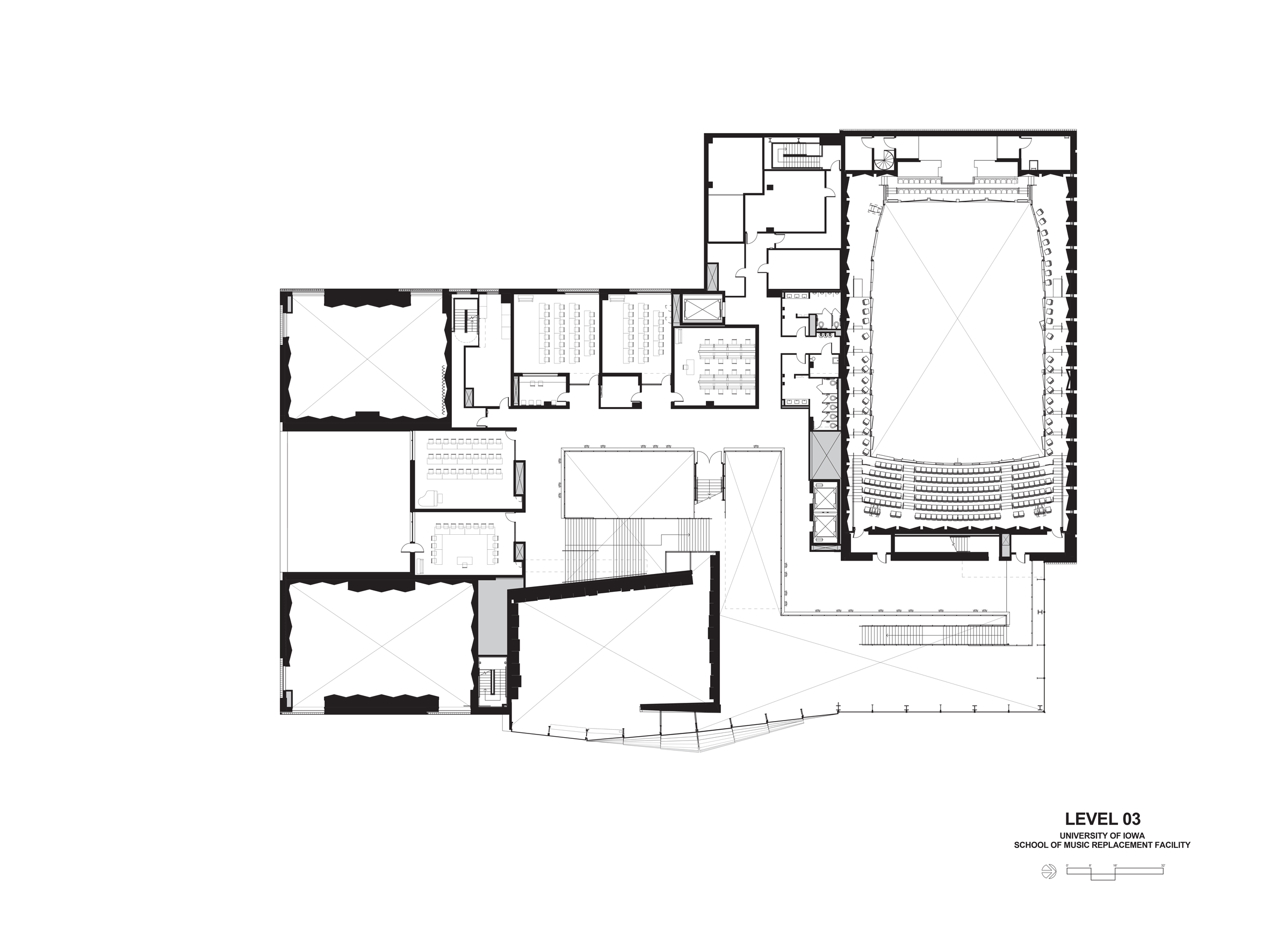 Voxman Music Building by LMN