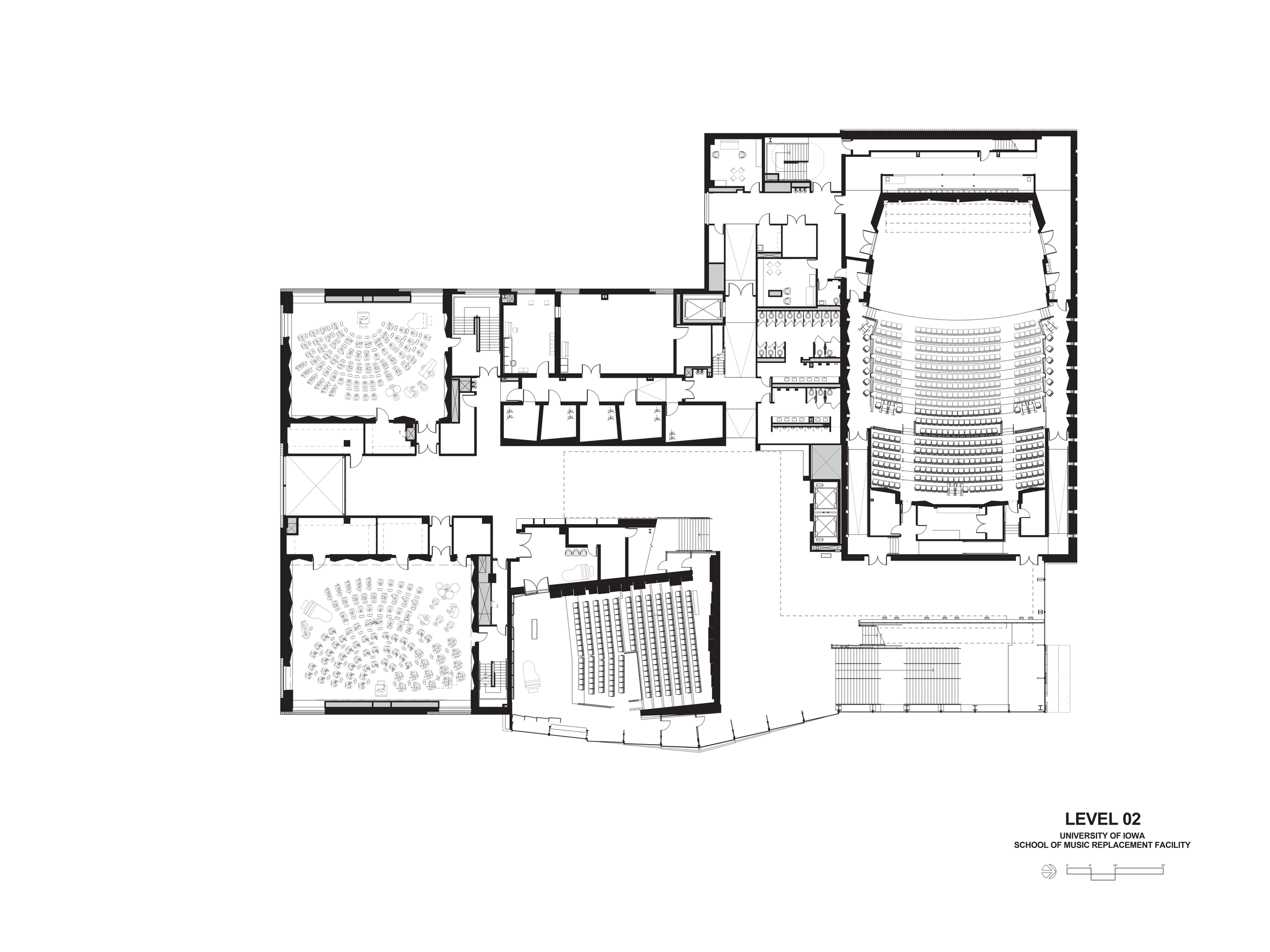 Voxman Music Building by LMN