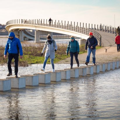 Zalige bridge by Next Architects