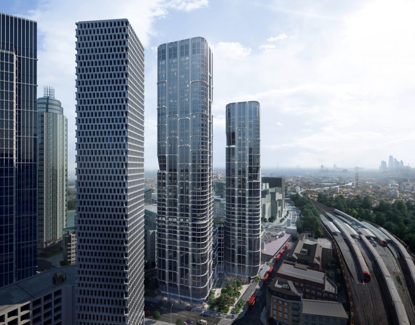 Vauxhall towers by Zaha