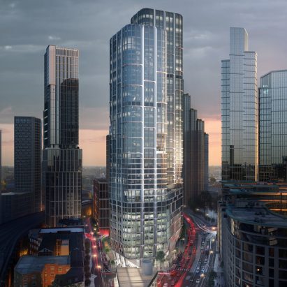 Vauxhall towers by Zaha Hadid