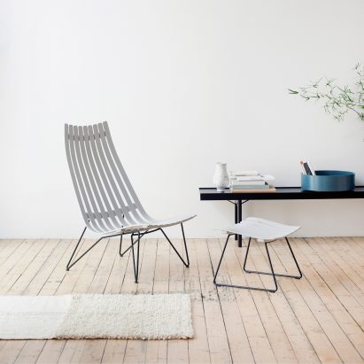 Scandia Ottoman by Hans Brattrud, 1960 - Mid-century furniture designs relaunched at Stockholm Design Week