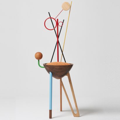 WoongKi Ryu’s Abstraction chair takes cues from works of Kandinsky