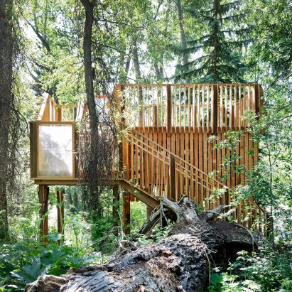 Aces Treehouse by Charles Cunniffe Architects