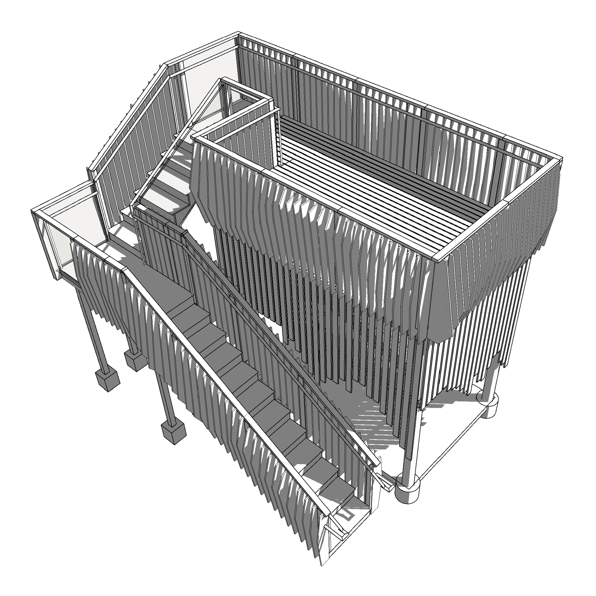 Aces Treehouse by Charles Cunniffe Architects