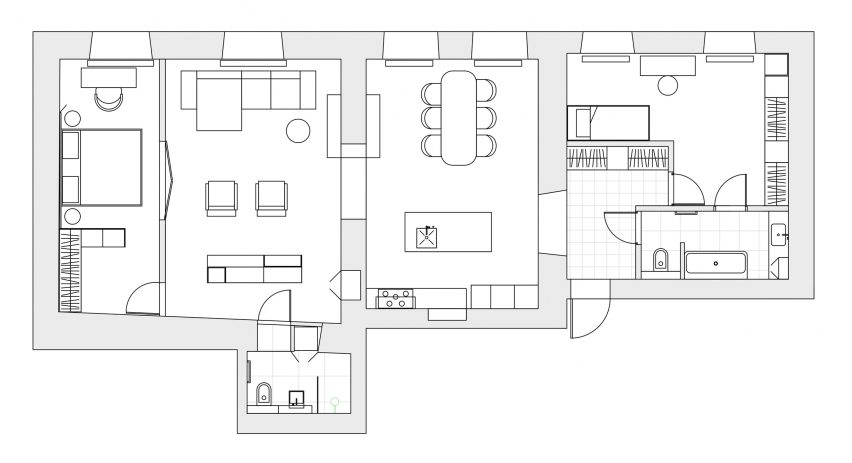 Apartamentai Vilniaus by Kristina Lastuaksite-Punde