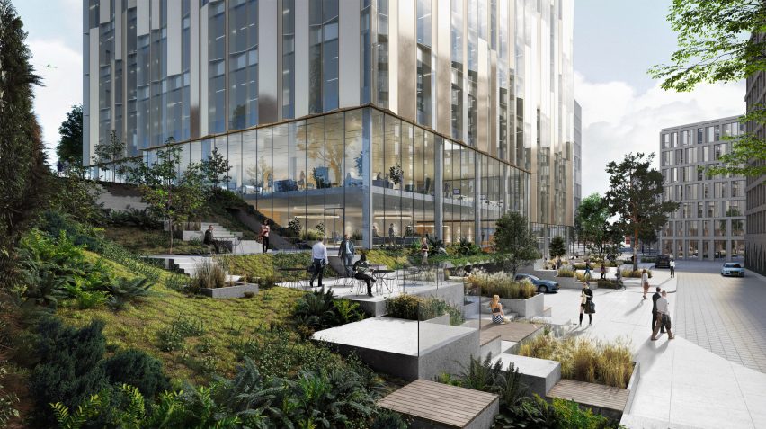 Belfast harbour by Henning Larsen