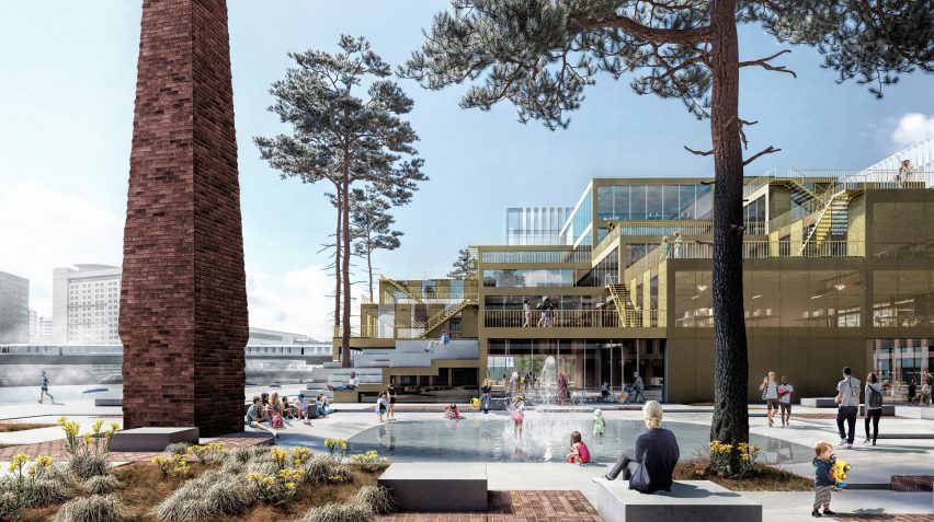 Belfast harbour by Henning Larsen