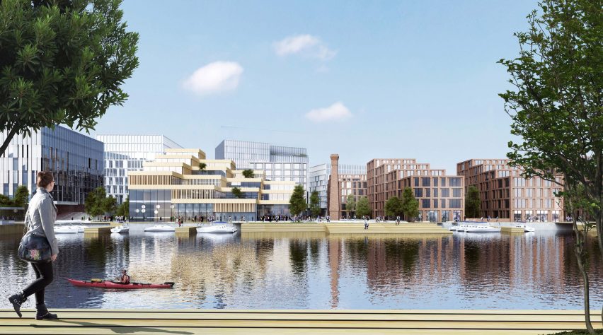 Belfast harbour by Henning Larsen