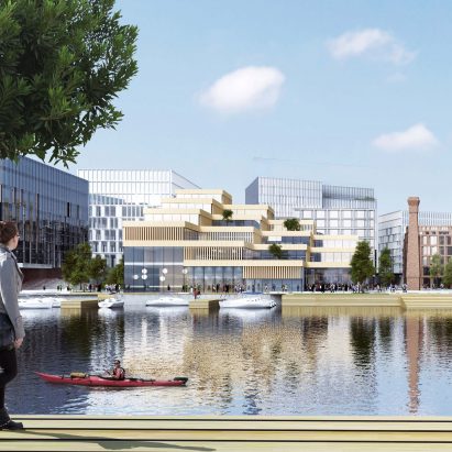 Belfast harbour by Henning Larsen