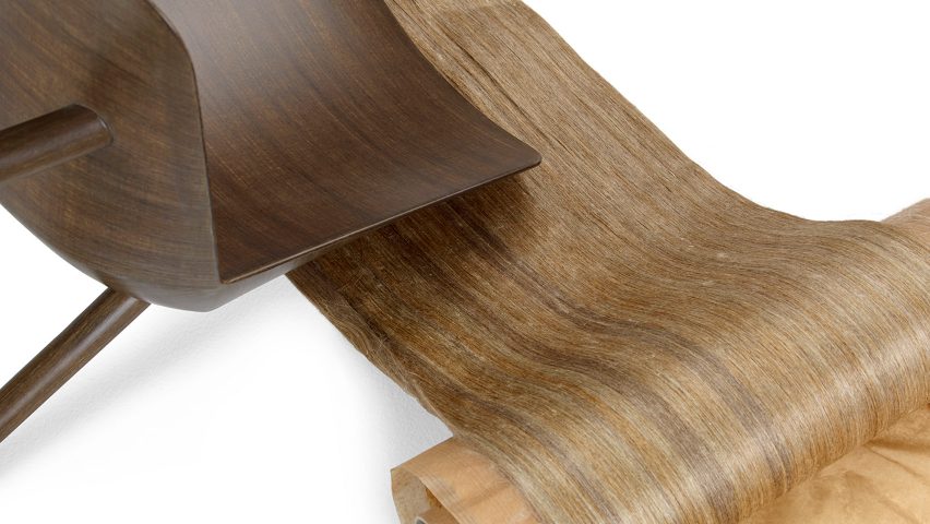 Chair made from flax fibres and bioplastic named best product at Stockholm Furniture Fair
