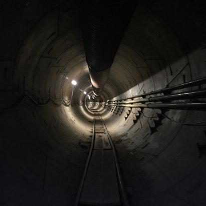 Boring Company Loop tunnel