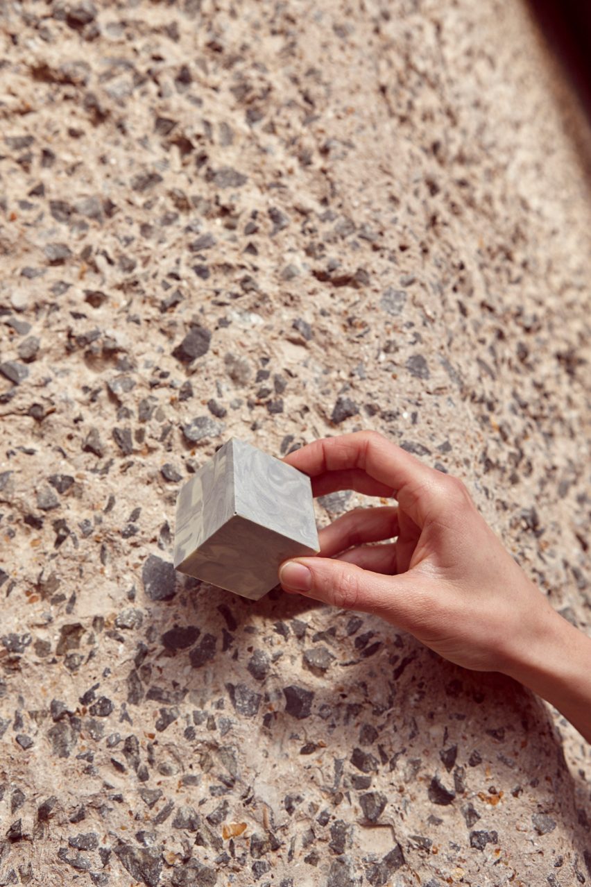 Kia Utzon-Frank creates brutalist-inspired flødeboller treats